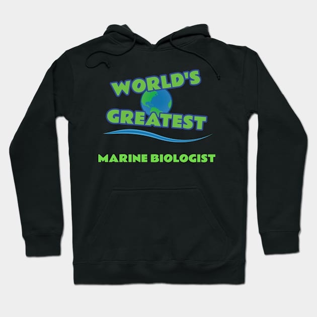 World's Greatest Marine Biologist Hoodie by emojiawesome